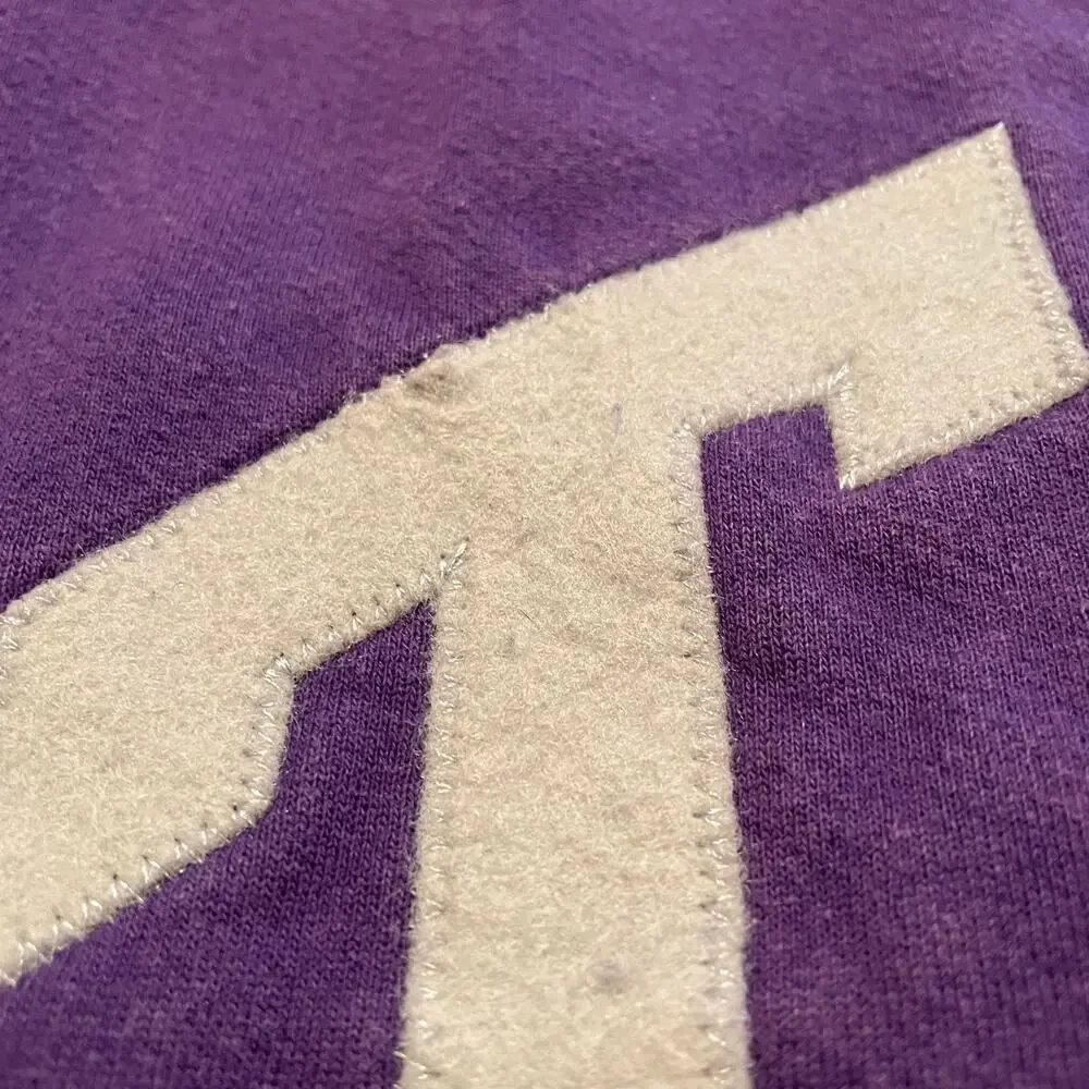 Vintage TCU Jansport Crewneck Sweatshirt XL Horned Frogs NCAA Patches University - Picture 4 of 15